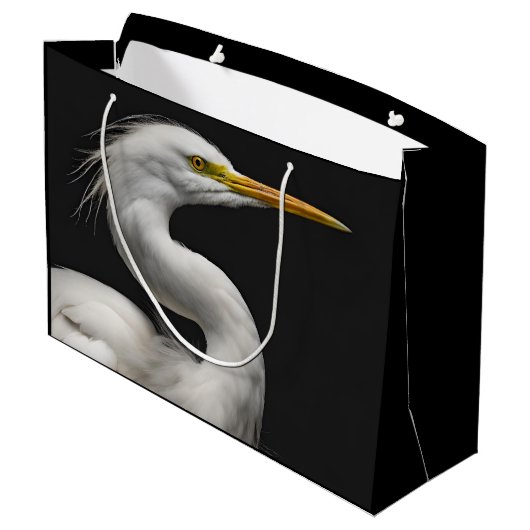 Groot wit zilveren zilveren portret II Groot Cadeauzakje (Achterkant Gekanteld)