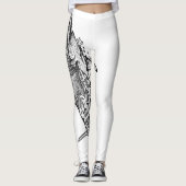 GROOT WITTE LEGGINGS (Voorkant)