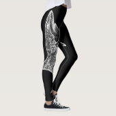 GROOT WITTE LEGGINGS (Rechts)