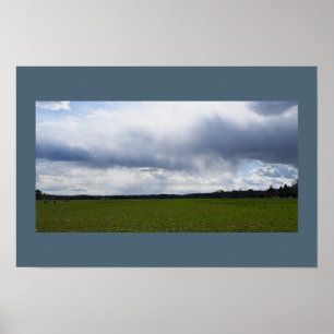 Groot wolkenlandschap Poster