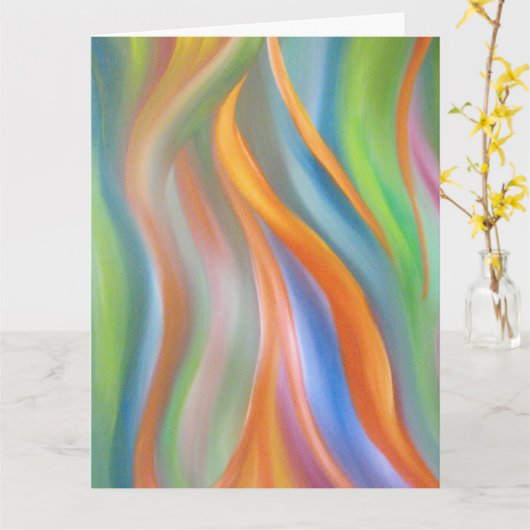 Groot word goed Kaart (Gele Bloem)