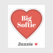 Groot Zachte Hart - Herkenbare Mood Sticker (Vel)