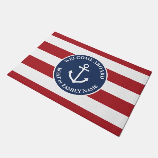 Groot zeesleepgoed aan boord deurmat (Schuin)