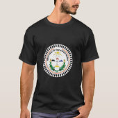 Groot zegel van de navajo natie| navajo natie t-shirt (Voorkant)
