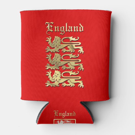 Groot zegel van koning Richard I Blikjeskoeler (Voorkant)