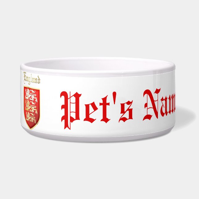 Groot zegel van koning Richard I Voerbakje (Links)