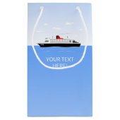 Groot zeilcruiseschip klein cadeauzakje (Achterkant)