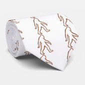 Groot zijn manieren stropdas (Opgerold)