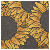 Groot Zonnebloemveld Stof (Swatch)