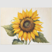 Groot zonnebloemweefselpapier voor decoupage tissuepapier (Voorkant)