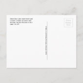 Groot Zoutmeer, Saltair Paviljoen, Bergen Briefkaart (Achterkant)