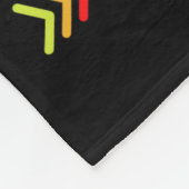 Groot Zusje van 2024 Kleuterschool Afstuderen Afst Fleece Deken (Hoek)