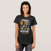 Groot zusje van de vijfde graad van Afstuderen T-shirt (Voorkant volledig)