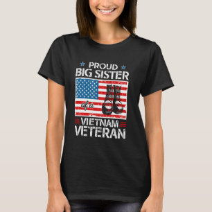 Groot zuster van de Viëtteriaanse patriottische VS T-shirt