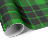 Groot zwart en groen gepantserd omslagpapier cadeaupapier (Rol Hoek)