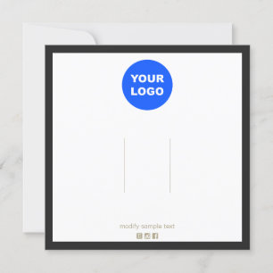 Groot, zwart, rand hairclip met rand Logo toevoege Kaart