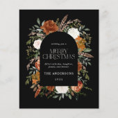 Groot zwart roestelegant botanische elegantaarns (Voorkant)