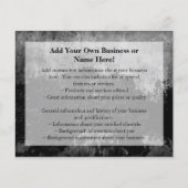 Groot zwart verf - Faux - Eindig ontwerp Flyer (Voorkant)