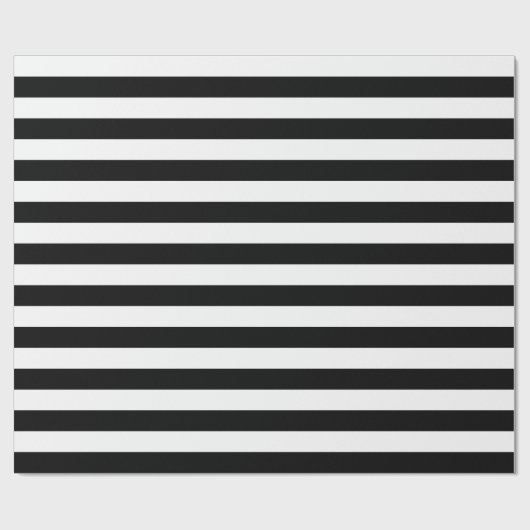 Groot zwart-wit strippapier cadeaupapier (Vlak)