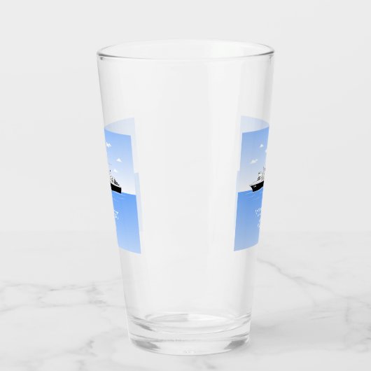 Groot zwembadfeest glas (Links)