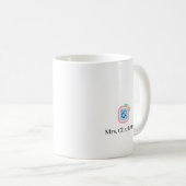 Groot zwembadtechnicus Persoonlijke naam cadeau Koffiemok (Voorkant rechts)