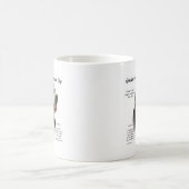 Groot Zwitsers Berghond Geschiedenis Ontwerp Koffiemok (Center)