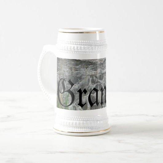 Grootads dag Beer Stein door Janz Bierpul (Voorkant links)