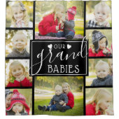 Grootbaby's kinder Foto collage Douchegordijn (Voorkant)