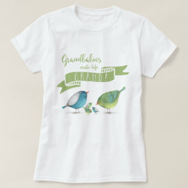 Grootbaby's maken leven met GRAND vogels T-shirt