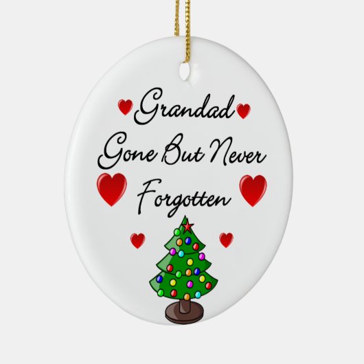 Grootbejaardenkerstboom keramische decoratie (Rechts)