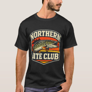 Grootbekbaars Amerikaanse Vlag Vintage Heren Visse T-shirt
