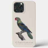 Grootbekparkiet, Tanygnathus megalorynchos Case-Mate iPhone Case (Achterkant)