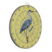 Grootblauwe cartoon afbeelding dartbord (Voorkant Links)