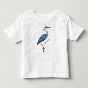 Grootblauwe cartoon afbeelding kinder shirts