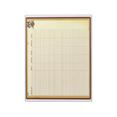 Grootboek Notitieblok (Linkerzijde)