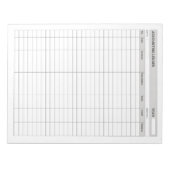 grootboek van de boekhoudkundige inkomsten en uitg notitieblok (Voorkant)