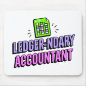 grootboekaccountant - grappig accountant citaat muismat (Voorkant)