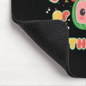 Grootbroer van het verjaardagsmeisje Melon Family Muismat (Hoek)