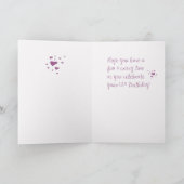 Grootdochter 12th Birthday Crazy Socks Kaart (Binnen)