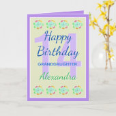 Grootdochter 14 Matig sterretje Kaart (Gele Bloem)