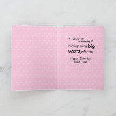 Grootdochter 2e verjaardag, Peek-a-Boo Kitten Kaart (Binnen)