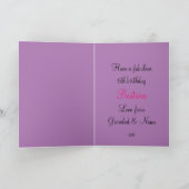 Grootdochter 6th Birthday Kaart - Magical Fairy (Binnen)