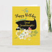 Grootdochter  Birthday Wish Kaart (Voorkant)