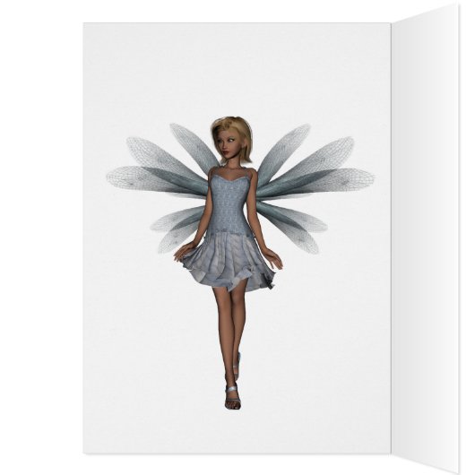 Grootdochter Elegant Silver 15th Birthday Kaart (Binnen (Links))