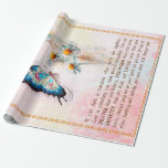 Grootdochter Gifts | Van opa Grandma Cadeaupapier<br><div class="desc">Grootdochter Gifts | Liefde van opa Matching Family Group Butterfly Daisy Flowers Blanket</div>