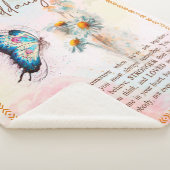 Grootdochter Gifts | Van opa Grandma Familie Sherpa Deken (3/4)