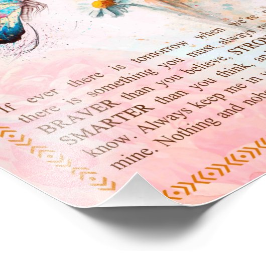 Grootdochter Gifts | Van opa Grandma Foto Afdruk (Hoek)