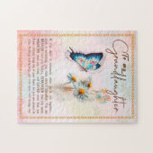 Grootdochter Gifts | Van opa Grandma Legpuzzel (Horizontaal)