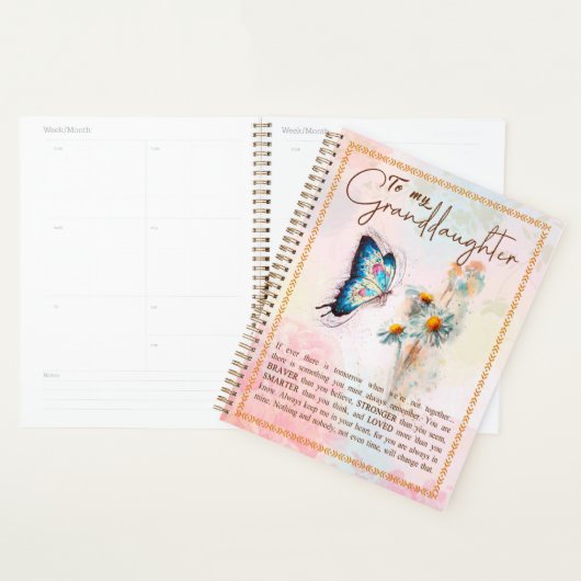 Grootdochter Gifts | Van opa Grandma Planner (Display)