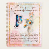 Grootdochter Gifts | Van opa Grandma Planner (Voorkant)